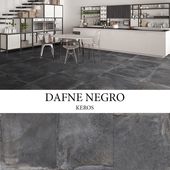 KEROS DAFNE NEGRO 80x80